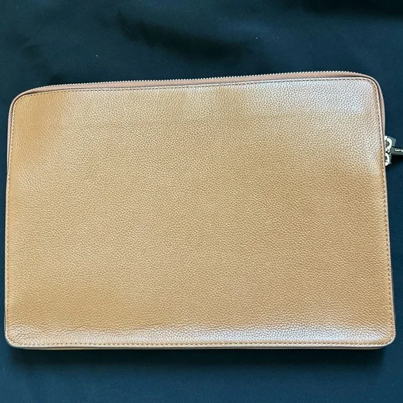 Kate Spade Brown Leather Laptop sleeve - Picture 2 of 9